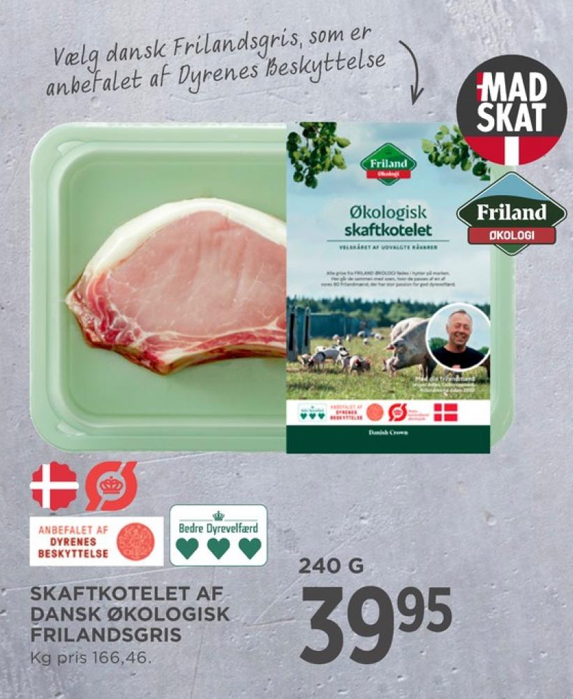 FRILAND Økologi, Skaftkoteletter