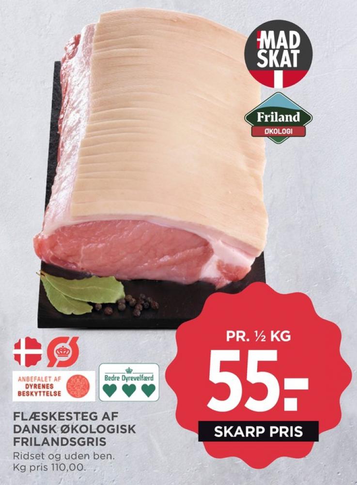 FRILAND Økologi, Flæskesteg