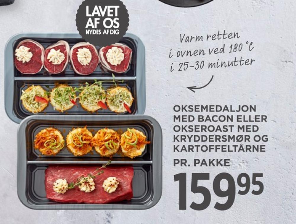 Meny Nem Meny, Oksemedaljon med Bacon og Kartoffeltårne