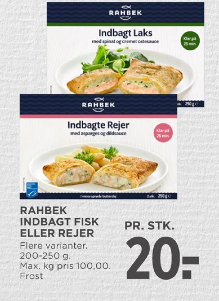 Rahbek, Indbagt Laks med Spinat og Ostesauce