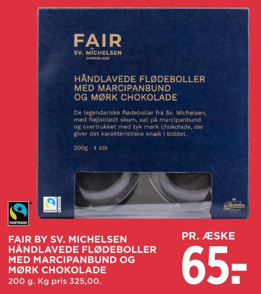 Sv Michelsen Chokolade Fair, Flødeboller