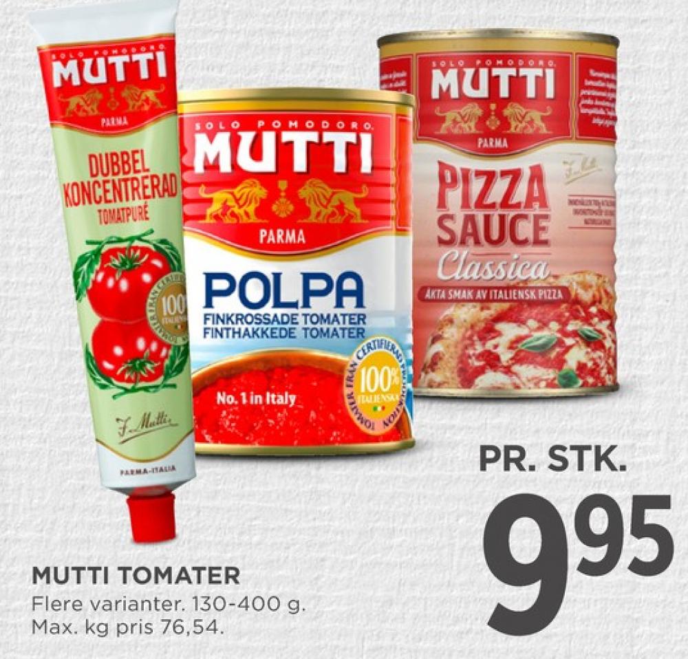 Mutti, Pizzasauce Aromatica
