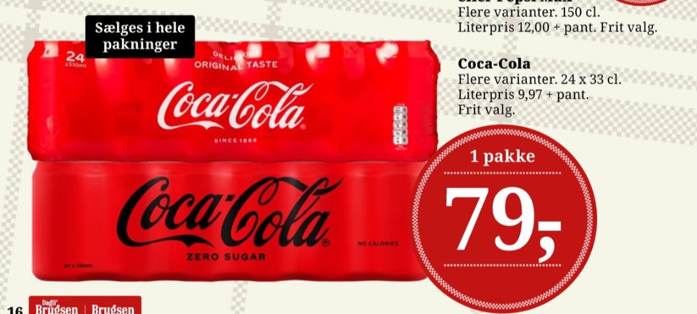 Coca Cola, Cola 24 pk.