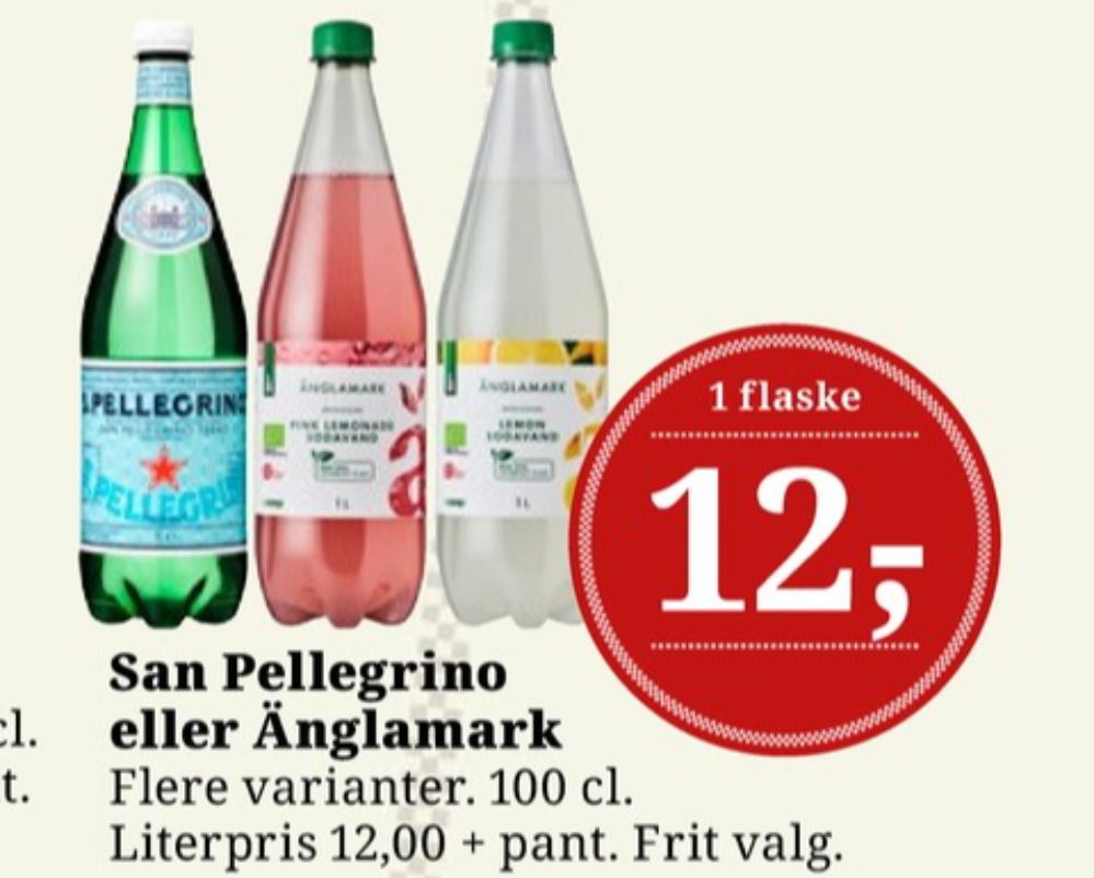 San Pellegrino, Mineralvand med brus