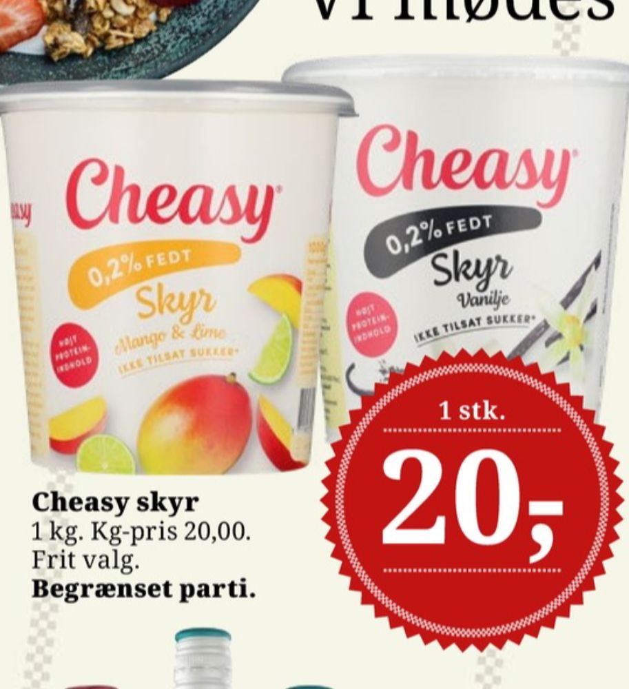 Cheasy, Mango & Lime Skyr 