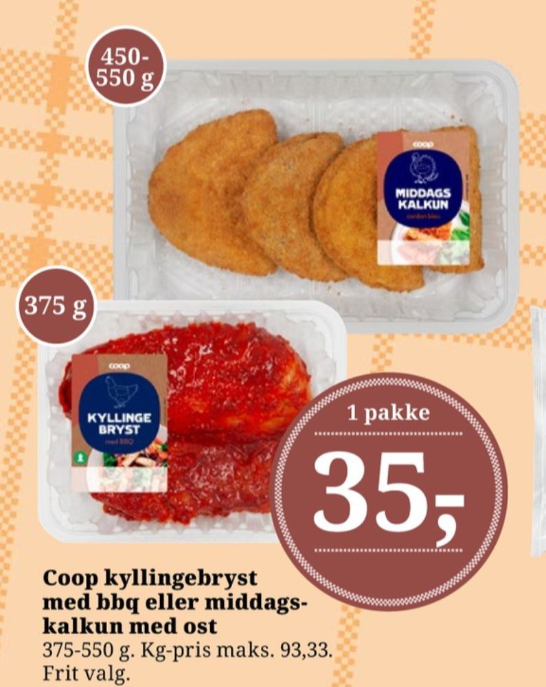 Coop, Kyllingebrystfilet