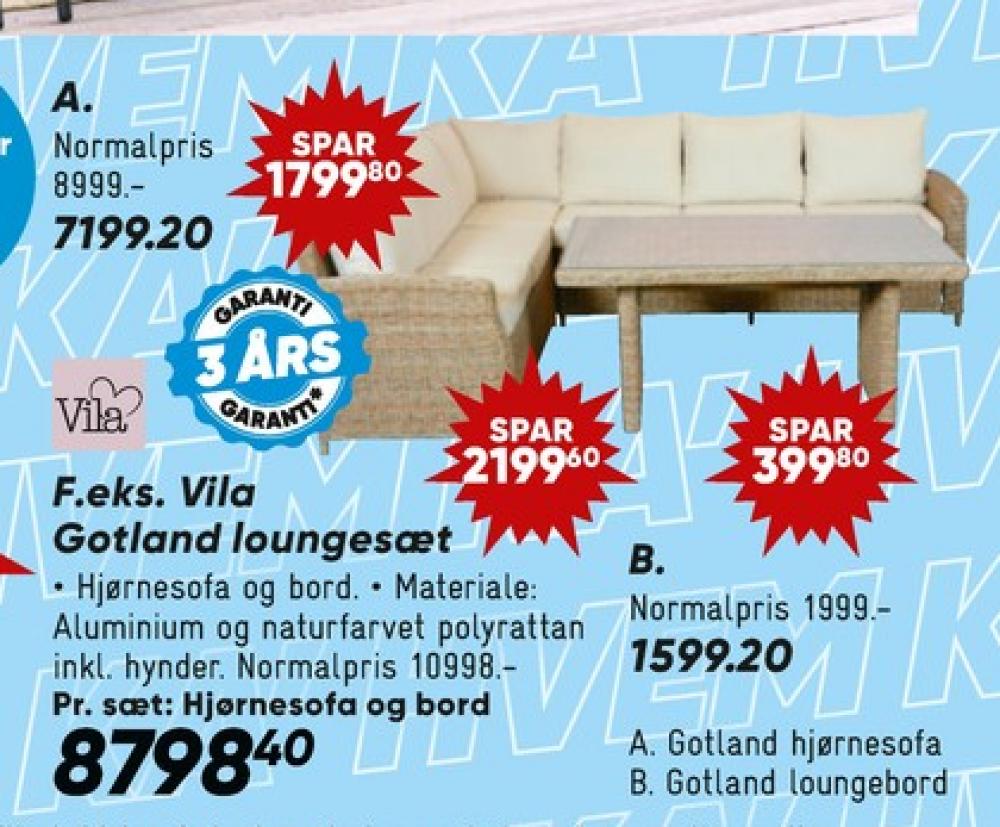 Vila Gotland, Loungesæt