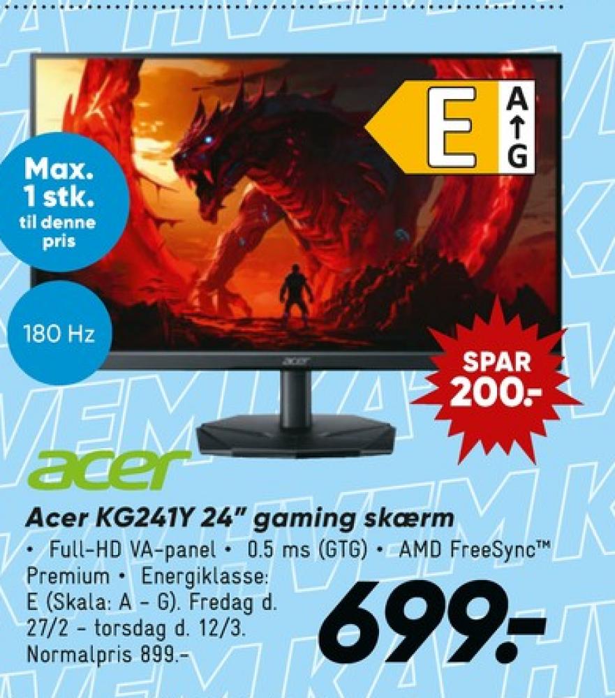 Acer, Monitor