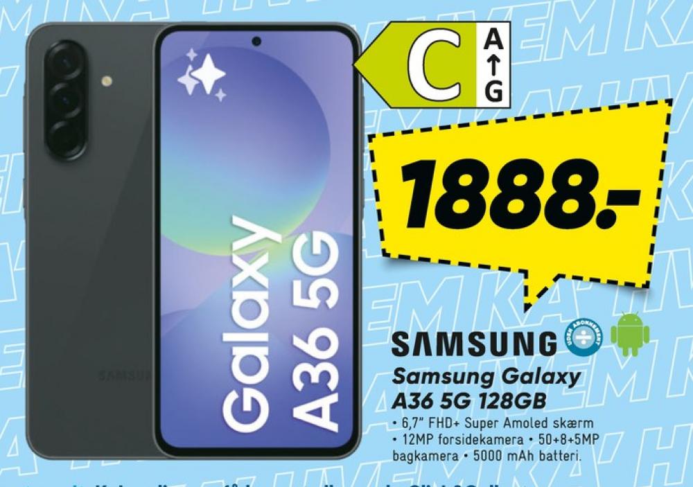 Samsung Galaxy A36, Mobiltelefon