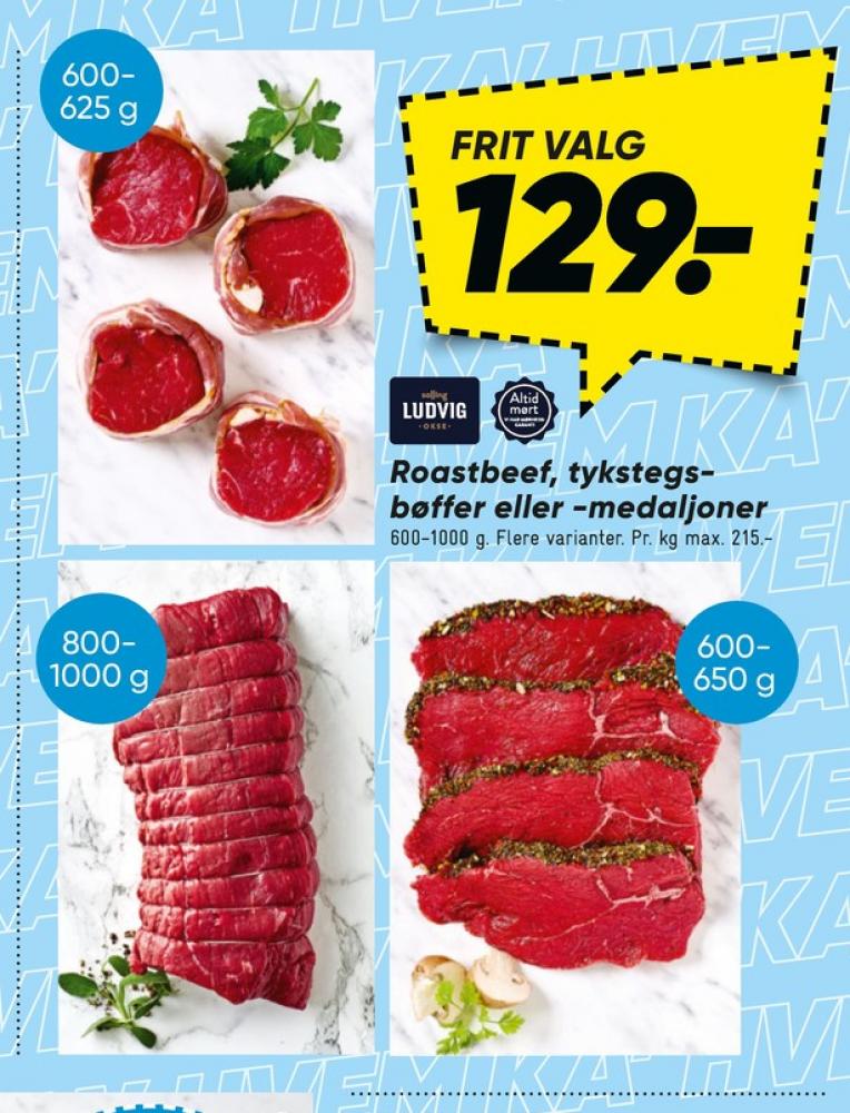 Salling Ludvig, Roastbeef