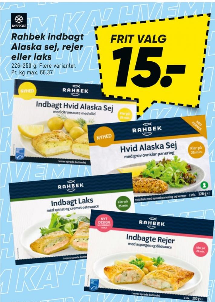 Rahbek, Indbagt Laks med Spinat og Ostesauce