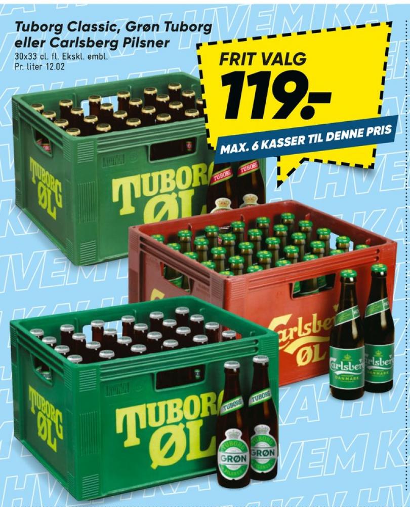 Tuborg Grøn, Øl