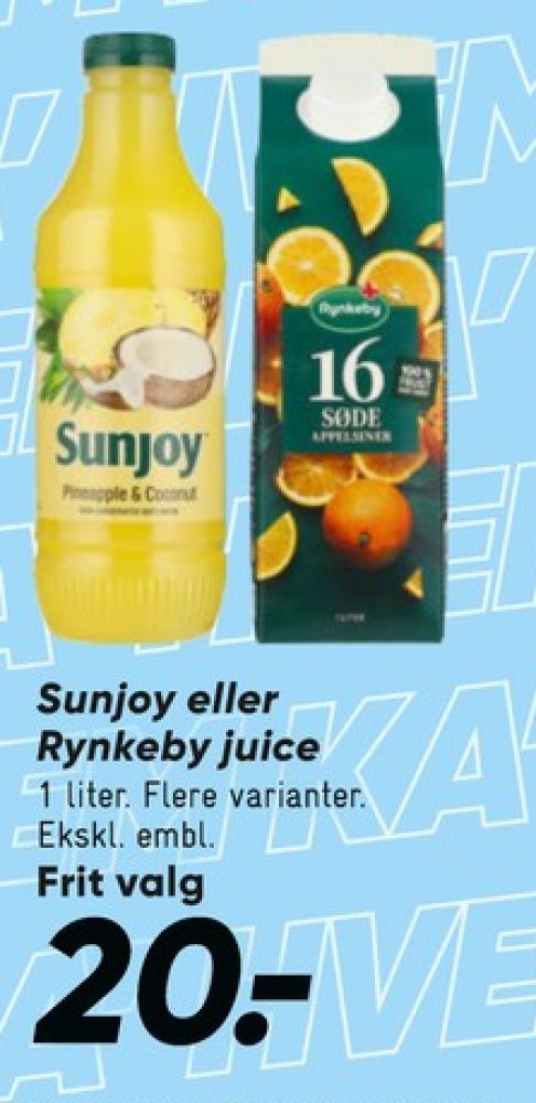 SunJoy, Ananas & Kokosjuice