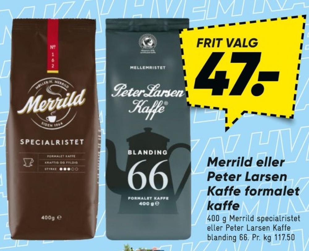 Merrild Specialristet, Kaffe Formalet