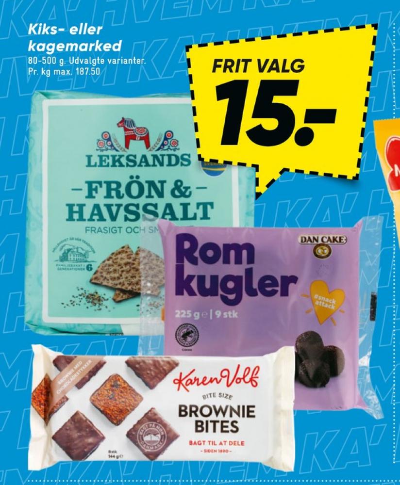 Leksands, Frön & Havsalt knækbrød