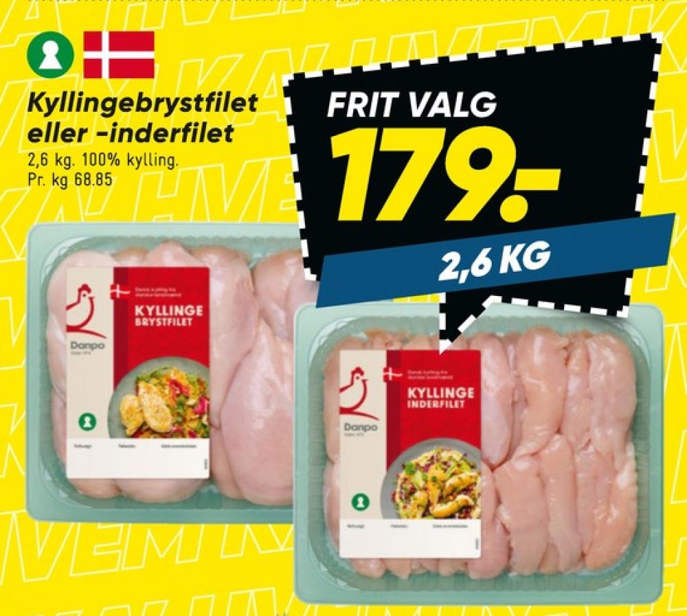 Danpo, Kyllingeinderfileter