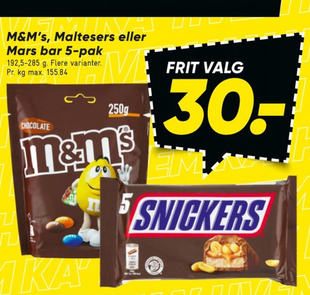 Snickers, Chokoladebar