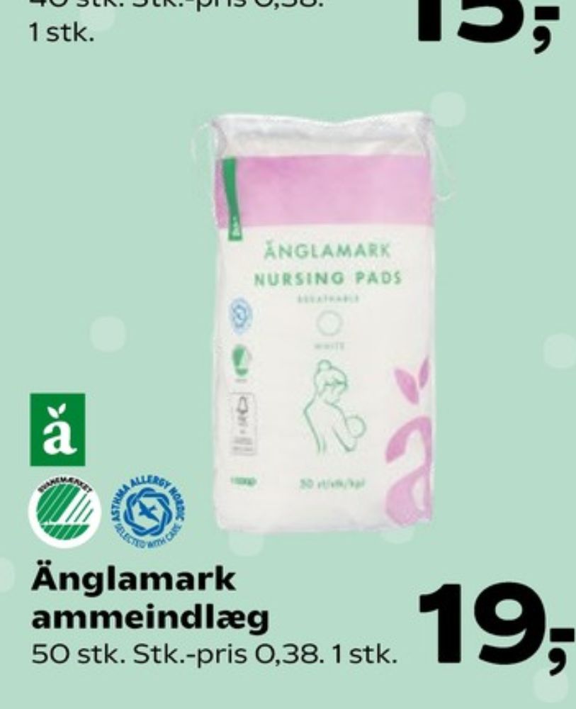 Änglamark, Ammeindlæg