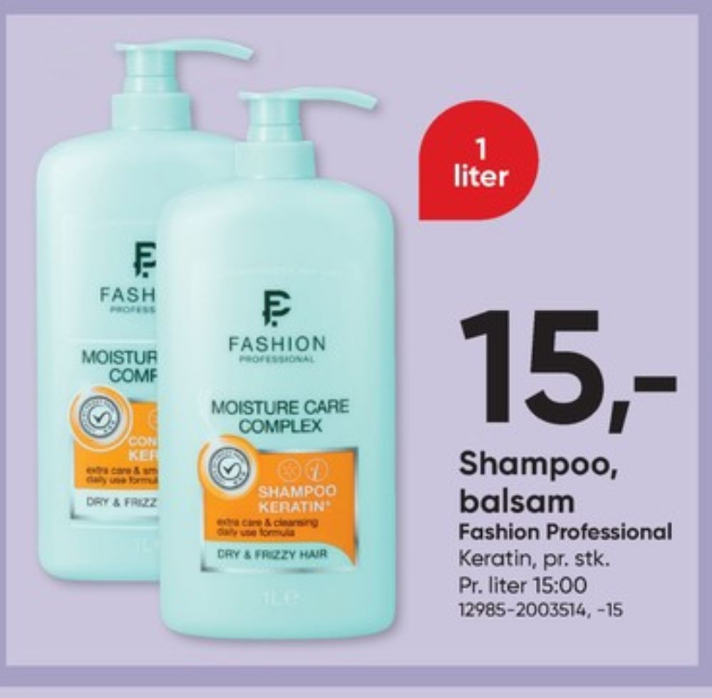 Fashion Professional, Balsam