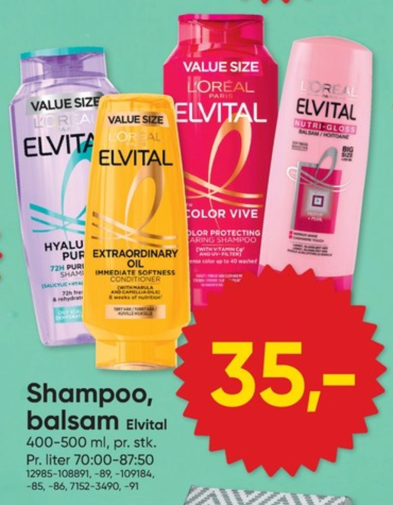 Loreal Elvital, Balsam