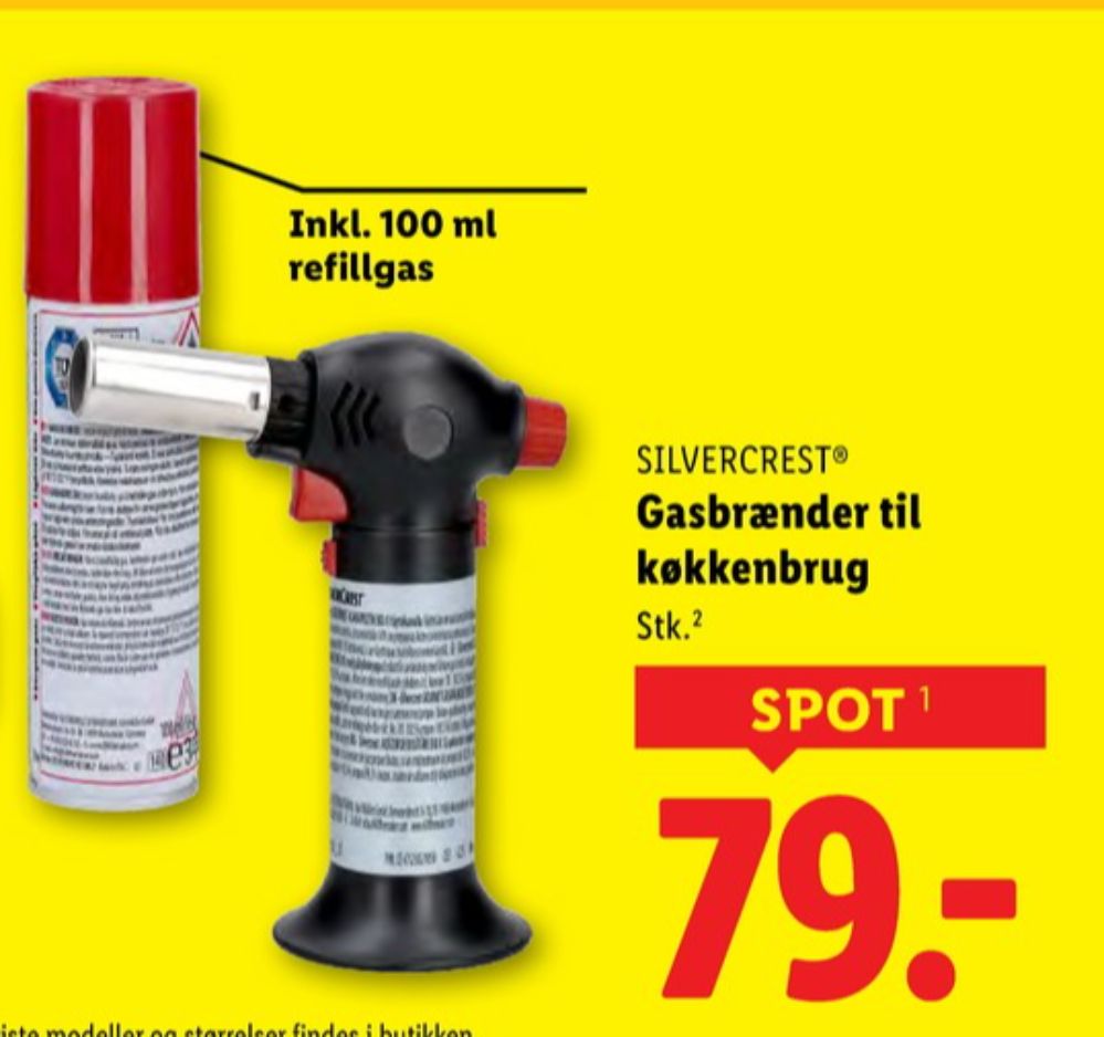 SilverCrest, Gasbrænder