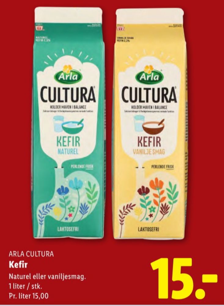 Cultura, Kefir Vanilje
