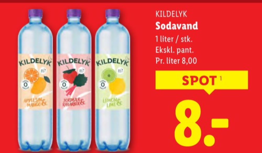 Kildelyk , Appelsin & Mango