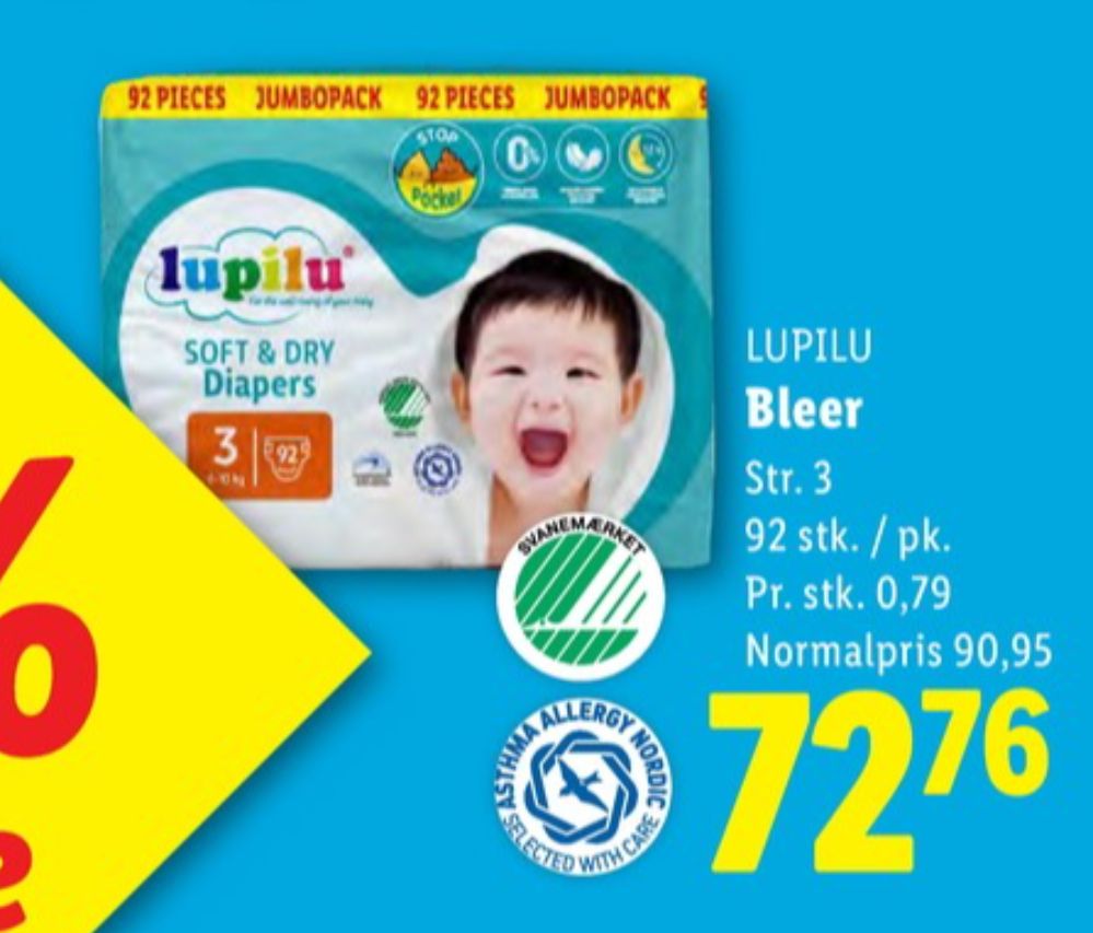 Lupilu Soft&Dry, Bleer str 3 6-10 kg