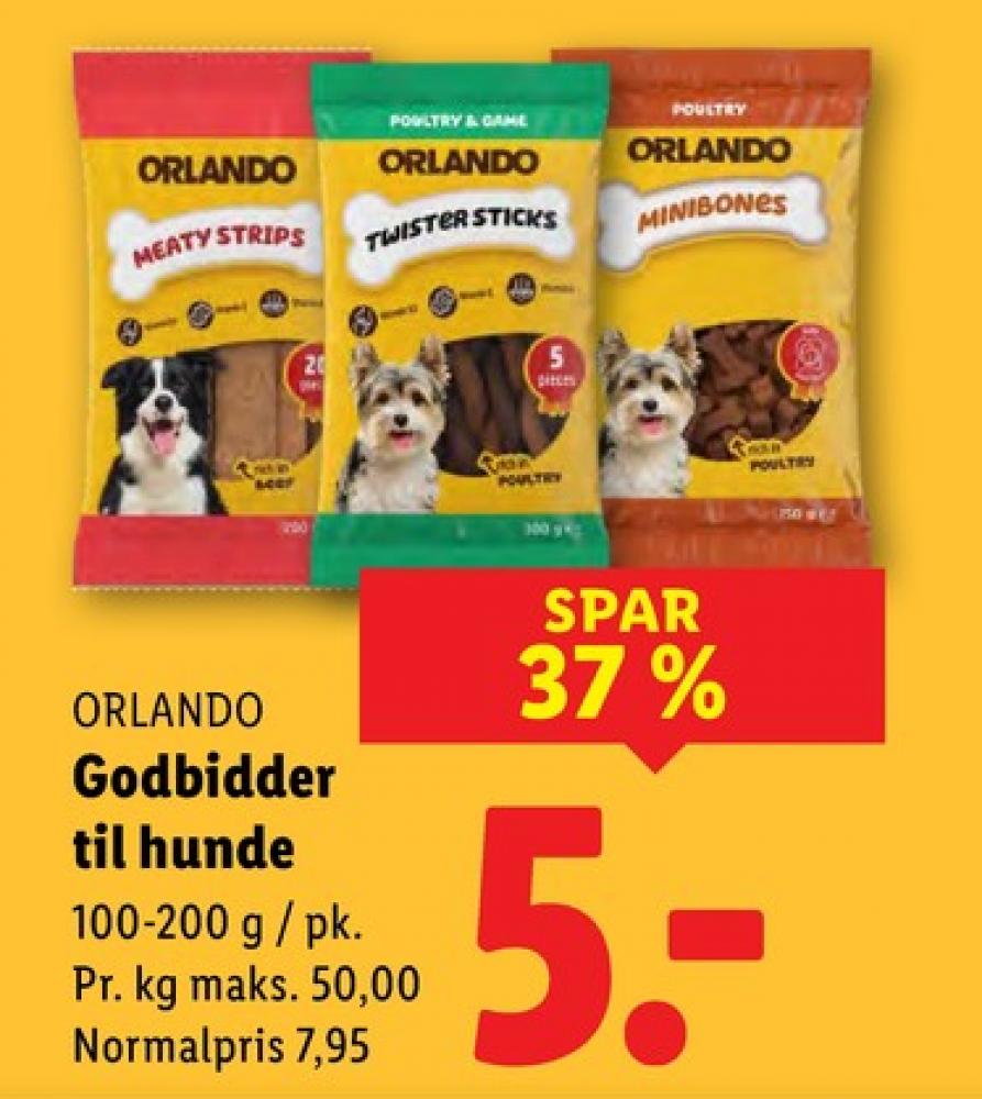 Orlando, Hundesnacks