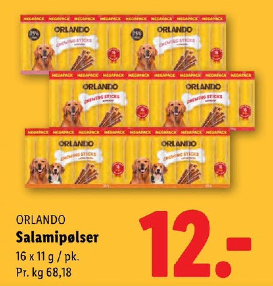 Orlando, Hundesnacks