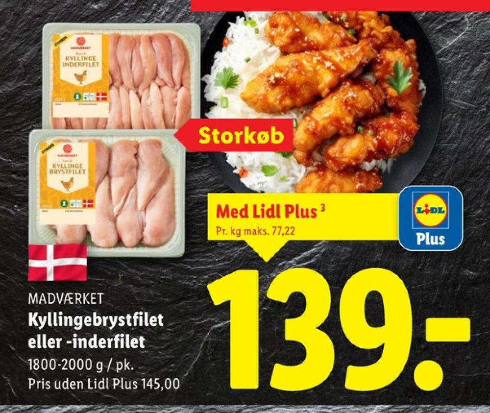 Madværket, Kyllingebrystfilet
