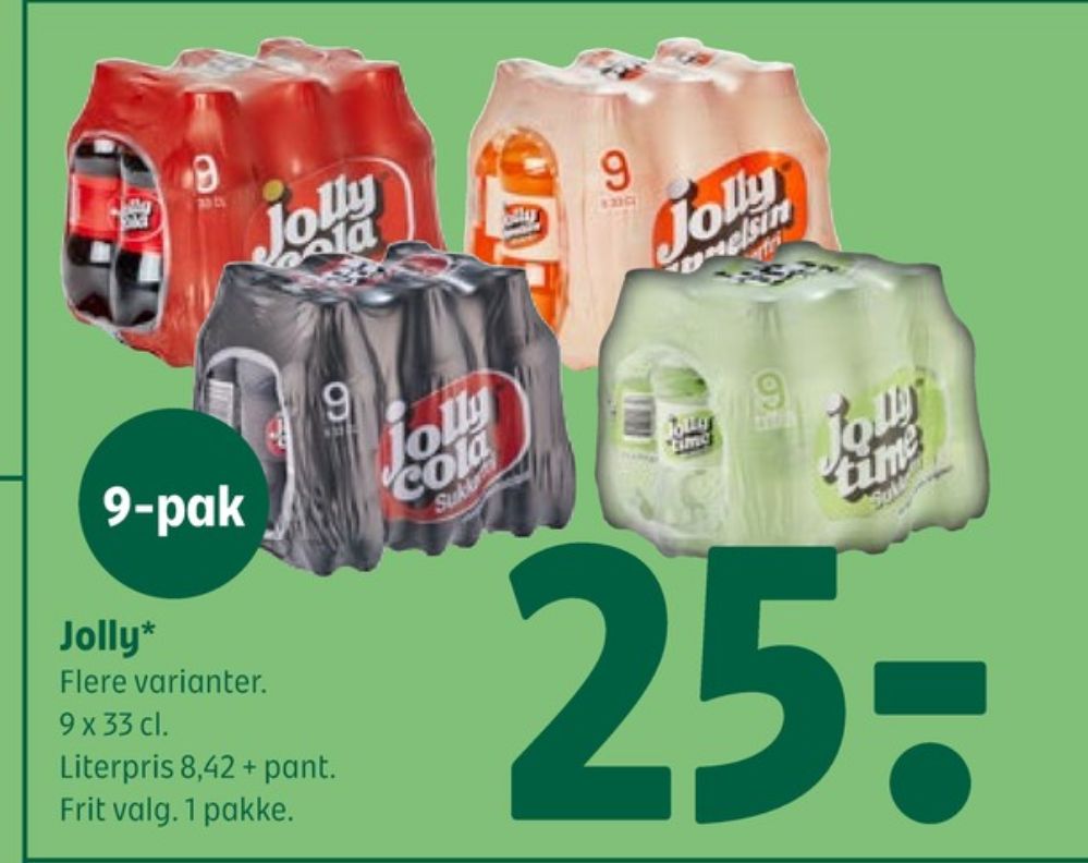Jolly, Cola 9 pk.