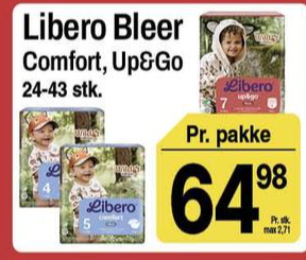 Libero Comfort, Bleer str 3 5-8 kg