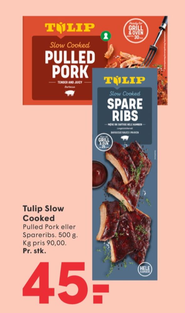 Tulip, Spareribs