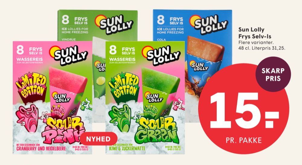 Sun Lolly, Is frys selv - Vindrue