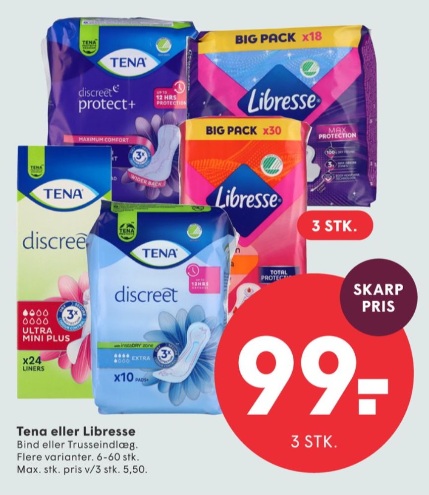 Libresse, String Trusseindlæg