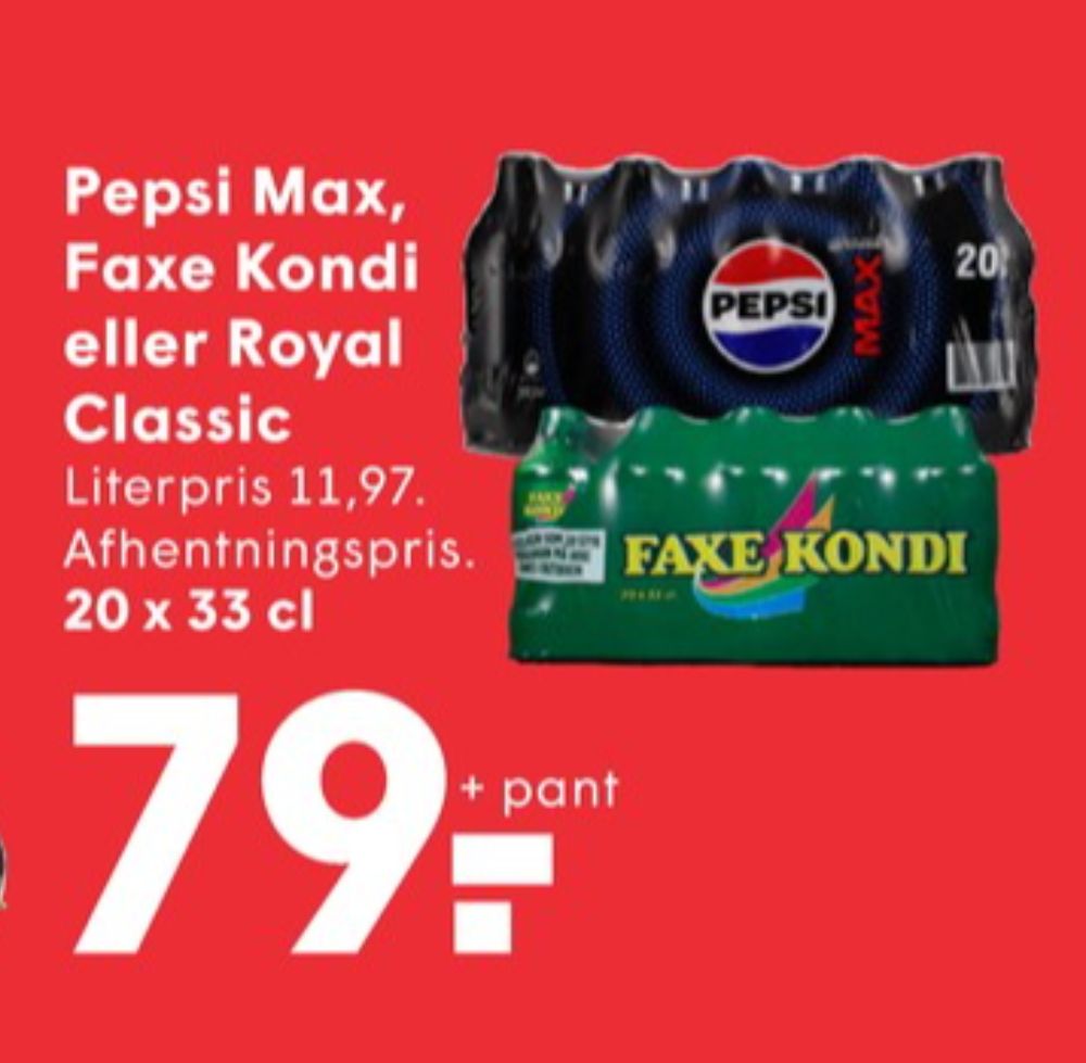 Faxe Kondi, Sportssodavand 20 pk.