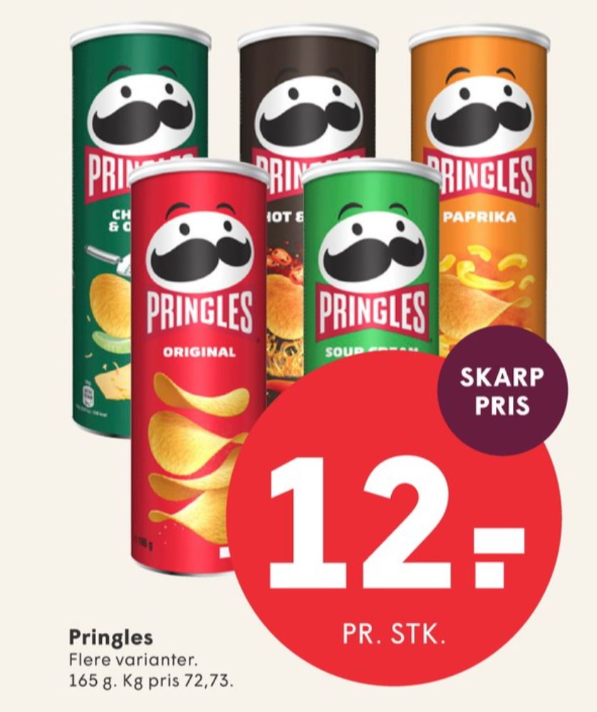 Pringles, Cheese & Onion Chips