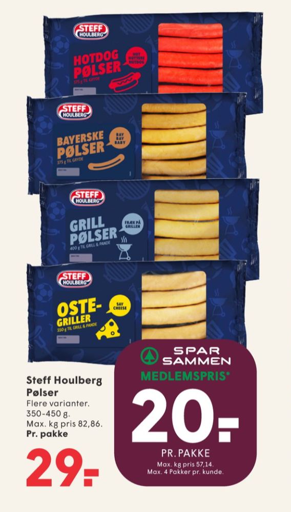 Steff Houlberg, Grillpølser