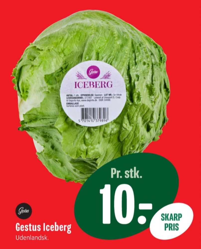 Gestus, Icebergsalat