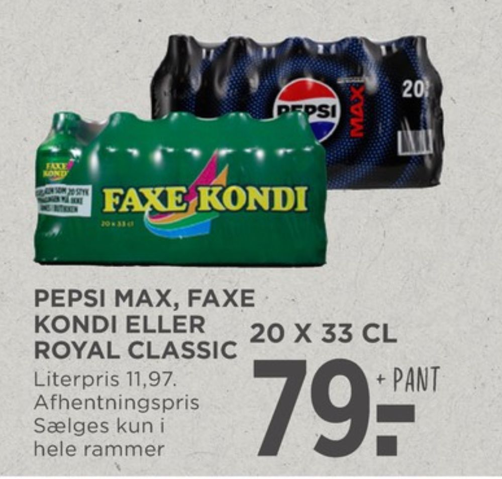 Pepsi Max, Cola 20 pk