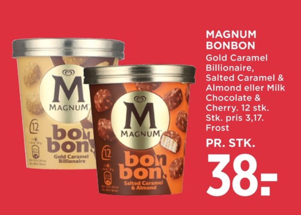Frisko Magnum, Bon Bon Salted Caramel & Almond Is