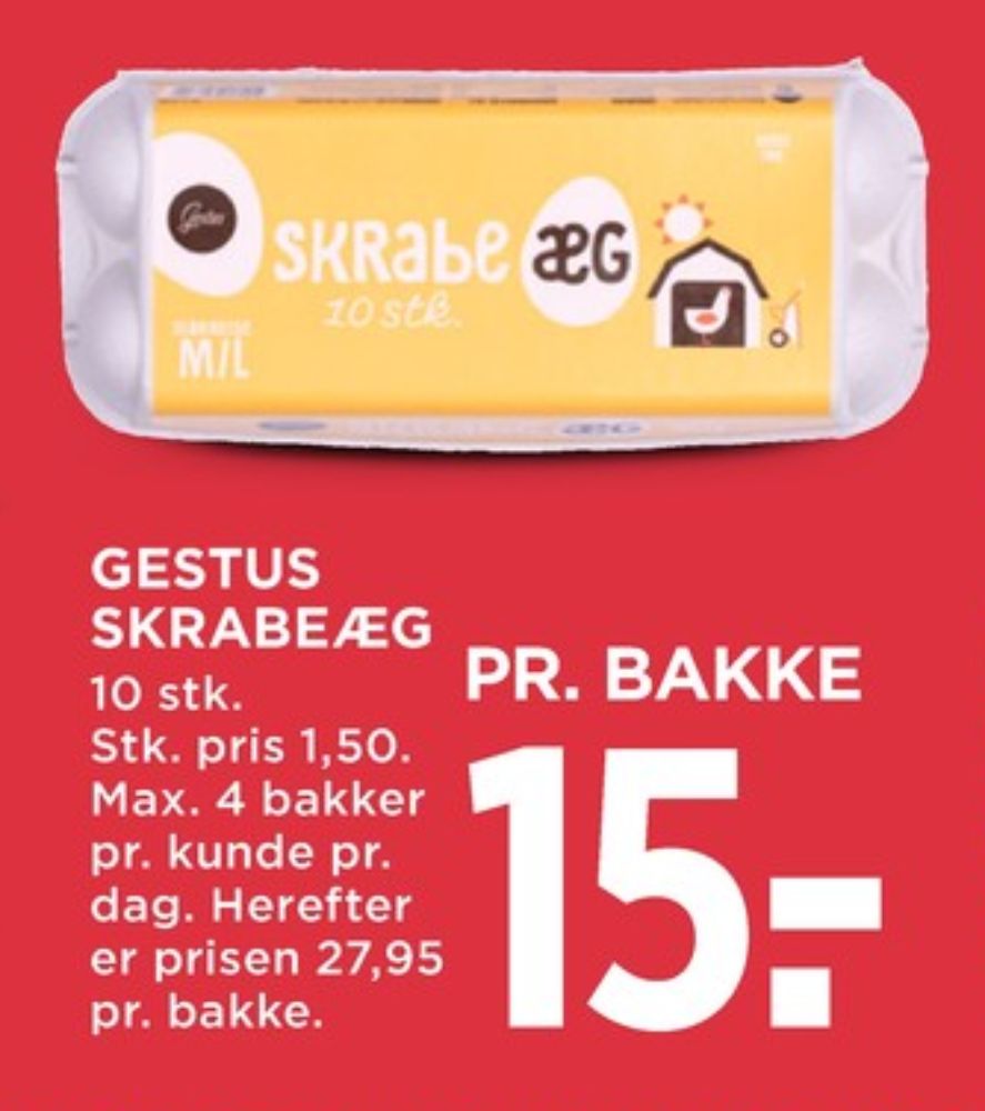 Gestus, Skrabeæg M/L