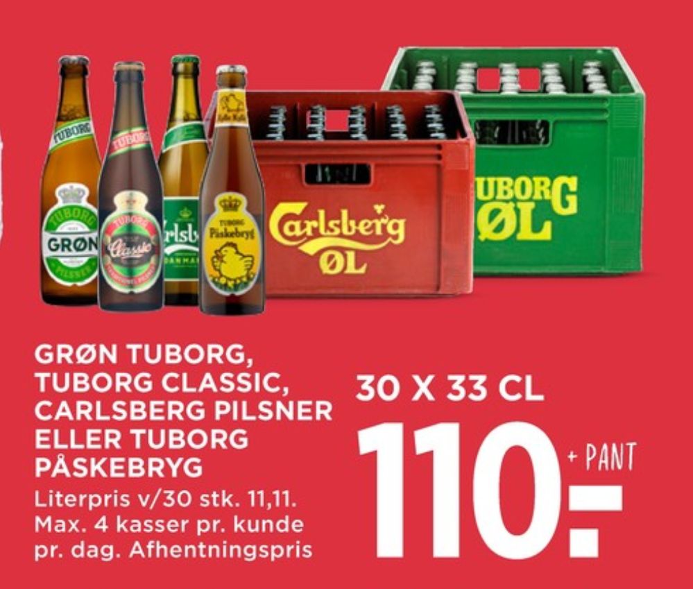 Tuborg Påskebryg, Øl