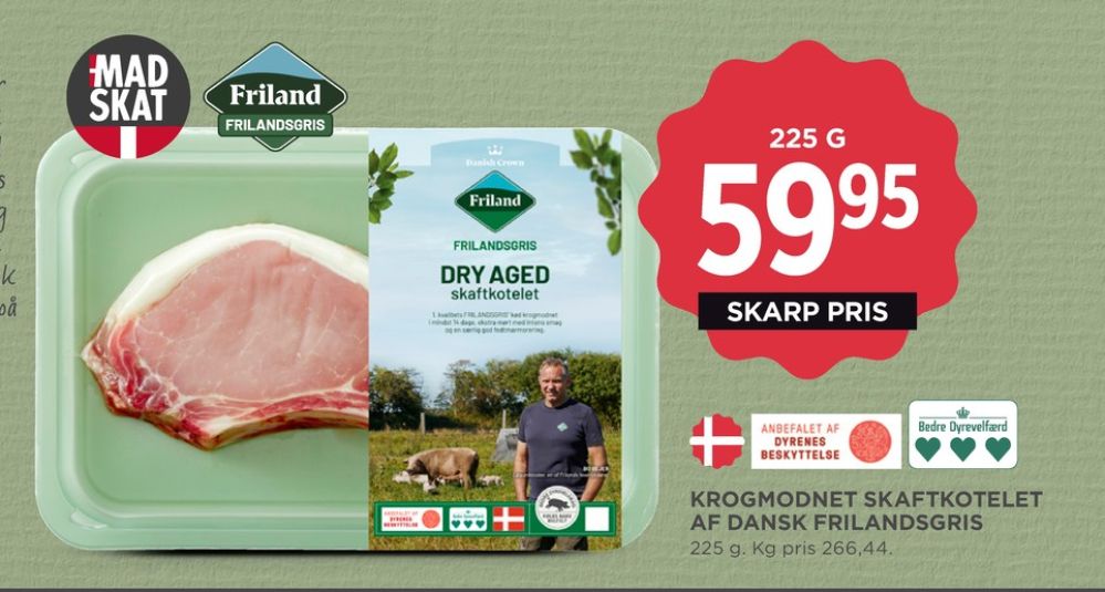 Friland, Skaftkotelet