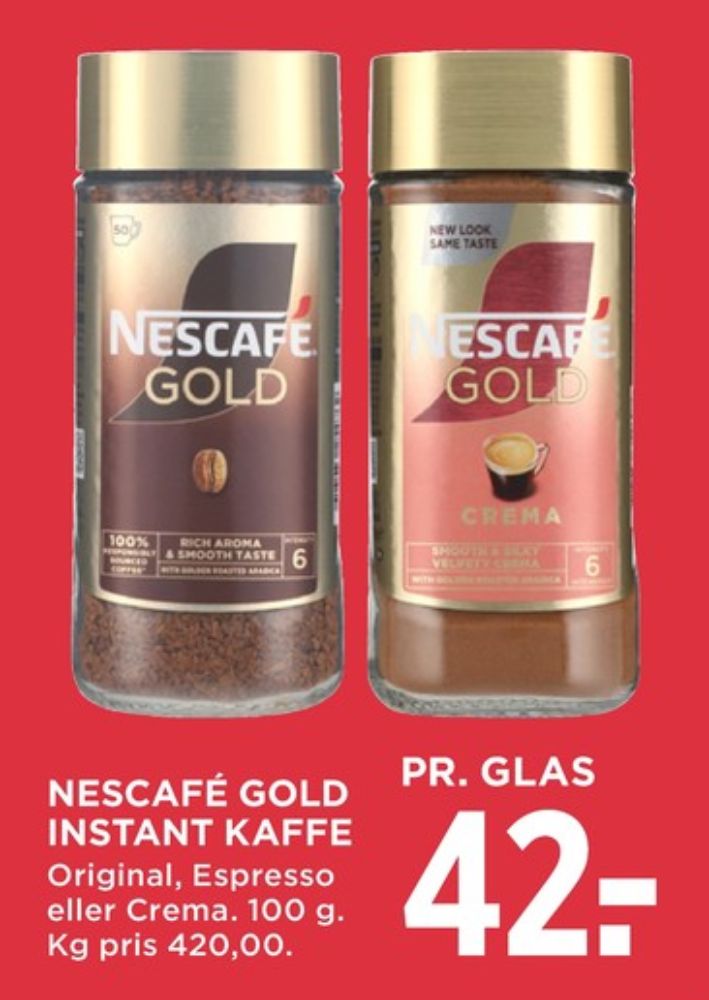 Nescafe Azera, Instant Kaffe Espresso