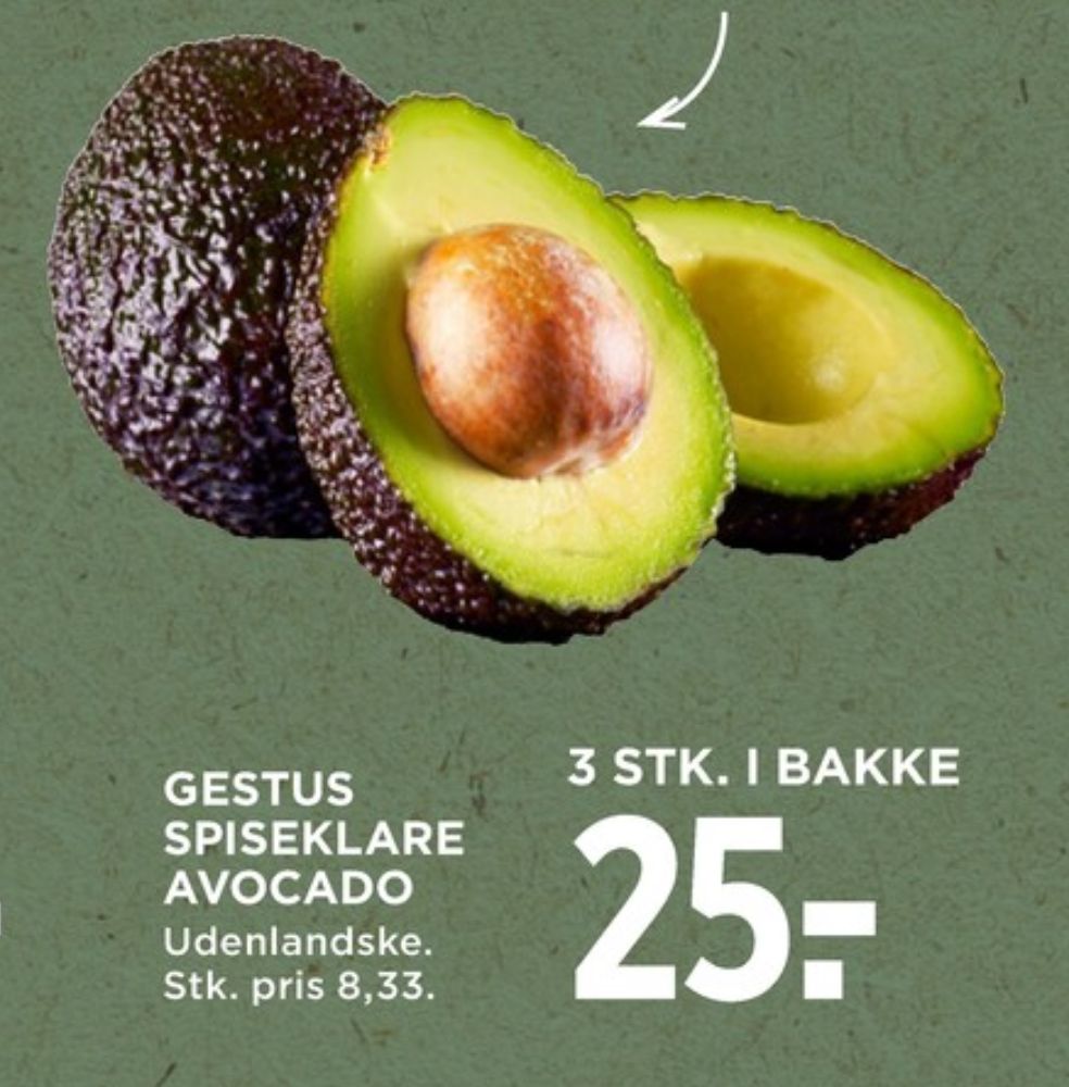 Gestus, Avocado
