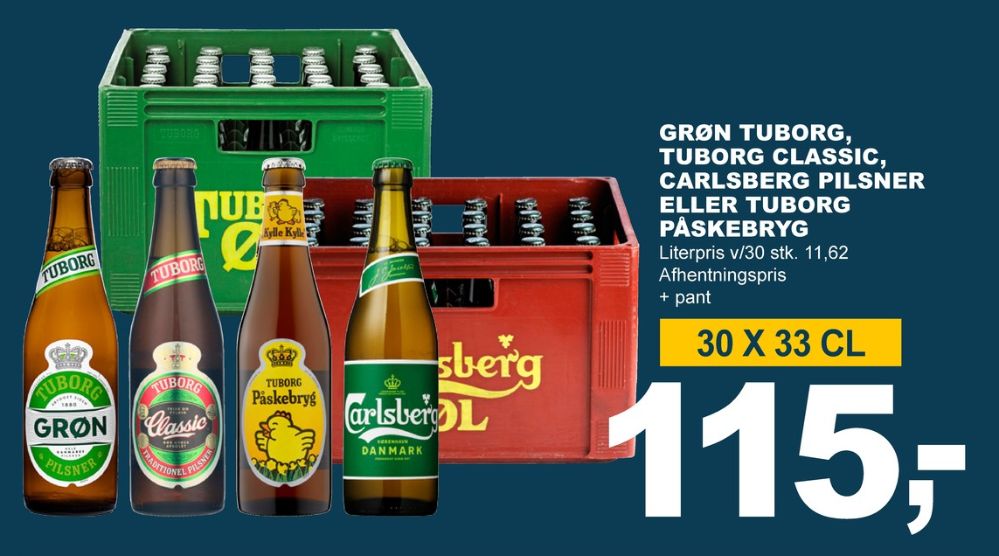 Tuborg Påskebryg, Øl
