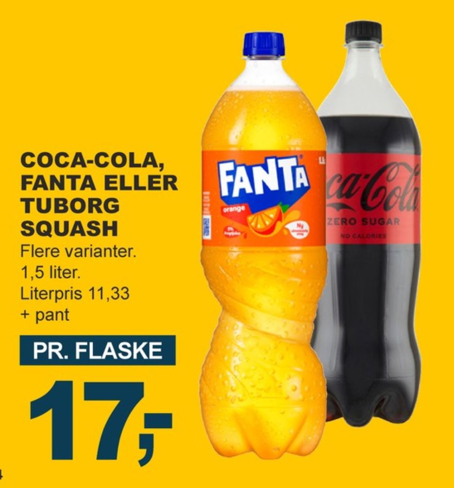 Tuborg Squash, Appelsinsodavand