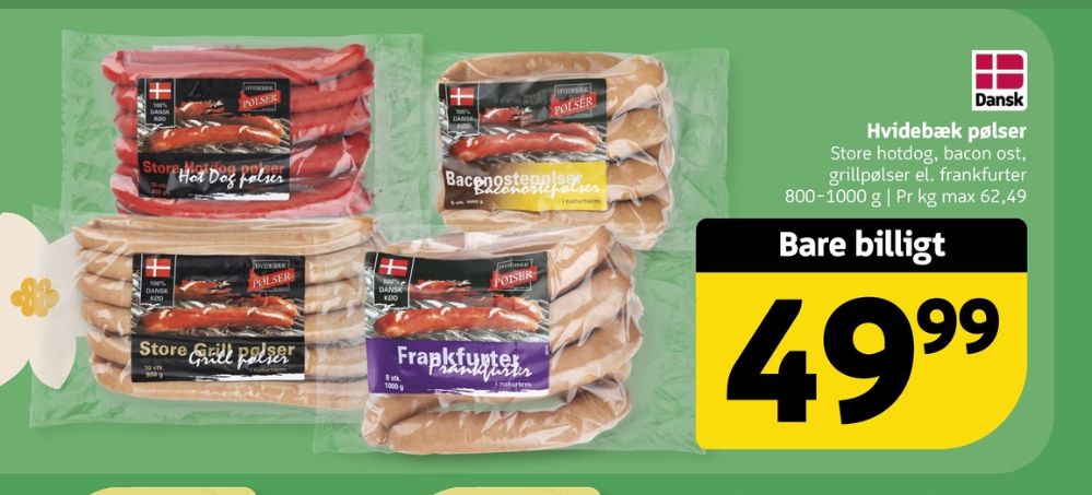 Hvidebæk, Frankfurter